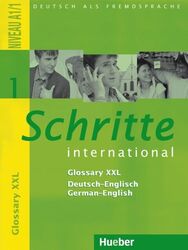 Schritte international 1. Glossar XXL Deutsch-Englisch ~  ~  9783194518513