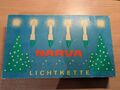 DDR NARVA Lichterkette Weihnachtsbaum 10er Lichterkette Deko in OVP Verfügbar 2