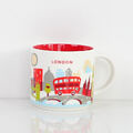 STARBUCKS 414ml Becher Tasse Global City "Sie sind hier" Kaffeetassen Tasse DE