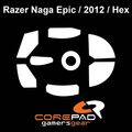 Corepad Skatez Razer Naga Epic 2012 Hex Ersatz Mausfüße Hyperglide PTFE Teflon