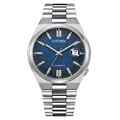 Citizen Herrenuhr Automatik Saphirglas Datum Blau 40mm NJ0151-88L