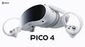 PICO 4 128GB All-in-One VR Headset Brille Weiß Leicht Kabellos Neu