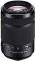 Sony 55-300 mm F4.5-5.6 DT SAM 62 mm Filtergewinde (Sony A-mount Anschluss) schw