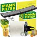 MANN FILTER INSPEKTIONSPAKET passend für BMW 1er E81 87 3er E90 91 92 116+316i