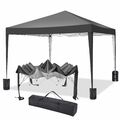 3x3/6m Pop Up Partyzelt Faltbar Wasserdicht Gartenpavillon UV-Schutz 50+Pavillon