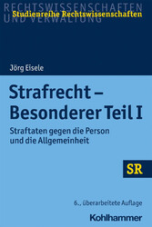 Strafrecht - Besonderer Teil I | Jörg Eisele | Taschenbuch | XXXVIII | Deutsch