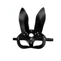 Hase Kaninchen Maske Ohren Kunstleder Deluxe Hasenohren Maskerade Halloween Maske