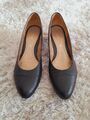 Gabor Pumps Leder Gr. 42 schwarz