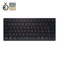 kompakte Tastatur CHERRY KW 9200 Mini - Multi Device Bluetooth Funk Kabel