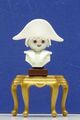 1 x BÜSTE NAPOLEON WEISS TISCH GOLD PLAYMOBIL zu l Emperor Garde Custom - RAR !