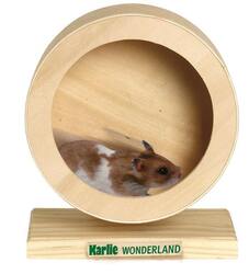 * WONDERLAND Bogie Wheel Holz Laufrad - ø 15 cm z.B. für Hamster, Mäuse  84197