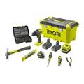 Ryobi ONE+ Akku-Schlagbohrschrauber-Set 18V + Akkus Werkzeug-Set R18PD3-220TAH