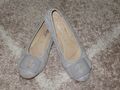 Gabor Comfort Ballerina Slipper Grau Gr. 37