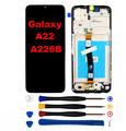 Display Für Samsung Galaxy A22 5G A226B LCD Bildschirm Touch Screen Mit Rahmen