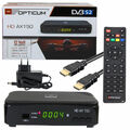 Sat HD Receiver OPTICUM AX150 Schwarz HDMI SCART USB PVR Aufnahme HDTV DVB-S2 TV