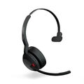 JABRA Evolve2 55 Schwarz Bluetooth On-Ear Mono Headset MS Teams Ladestation NEU