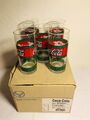 10x Coca Cola Tiffany Glas 0,2l Konvolut Sammlung alt selten Nostalgie Retro Top