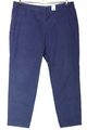 René Lezard Herren Hose Chino Gr.44 blau dunkelblau Karotte Gabardine J2624