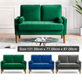 Moderne Couch 2er Couch Loungesofa Bequemes 2-Sitzer Sofa für Wohnzimmer / Büro