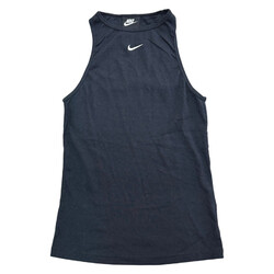 Nike Sportswear Essential Tank Top T-Shirt Gym Training schwarz Damen Small