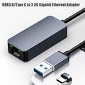 2.5Gbps USB 3.0 Ethernet Adapter auf RJ45 Gigabit LAN Netzwerk USB Adapterkabel