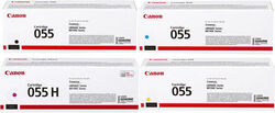 4x Original Canon Toner 055 i-SENSYS MF 744 Cdw 742 Cdw 746 Cx LBP 663 Cdw 664Cx