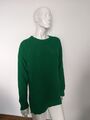 PETER HAHN Damen Grün Strick Bluse Pullover Gr.UK 20