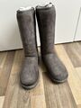 Ugg Australia Classic Tall Gr. 37 grau Neuwertig!