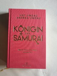 Sammlerstück Buch Veit und Andrea Lindau Königin und Samurai Signiert mit CD