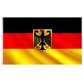 Deutschland Adler Flagge Fahne Deutschland Adler BRD Flagge 90m x 150m mit Ösen