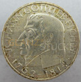 5 Deutsche Mark 1964 J Johann Gottlieb Fichte - vorzüglich - vz Patina 5 DM║M441