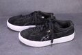 Puma Vikky Platform Plateau Damen Sneaker Gr. 41 Leder schwarz Turnschuhe SB2025