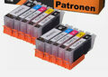 10x EasyInk Druckerpatronen für Canon PGI-570 CLI-571 XL PIXMA TS5050 MG5750