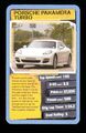 1x Top Trumps Karte Top Gear 2 coole Autos - Porsche Panamera Turbo  T20c