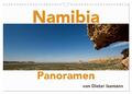 Namibia - Panoramen (Wandkalender 2025 DIN A3 quer), CALVENDO Monatskalender