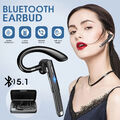 Bluetooth Headset Kopfhörer Trucker Kabellos Handy Smartphone Einohr Ohrhörer