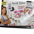 Airbrush Tattoo Studio Glitzer Set 106 Teile für Kinder inkl. 100 Schablonen NEU