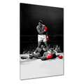 Leinwand Bild Wandbild Canvas Print Muhammad Ali Bokser Kampf Nr. H4667_PC