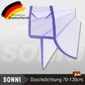 SONNI Ersatzdichtung Duschdichtung Wasserabweiser 6/7/8mm Dusche Duschtür 70-120