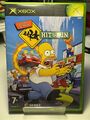 NEAR MINT (XBOX) The Simpsons Hit & Run Spiel - Komplett UK PAL