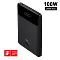 Baseus 100W Power Bank Notebook Handy Schnell Ladegerät Tragbar Externe Batterie