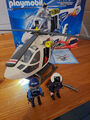 Playmobil 6874 Polizei Hubschrauber Helikopter mit LED Strahler +OVP + Anleitung