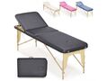 Mobile Massagetisch Massageliege Massagebank 3 zonen klappbar THERAPIELIEGE Basi