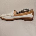 Gabor Sport Damen Slipper Leder, Weiß, Gr. 38 1/2 (EU 5 1/2 UK)