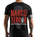 Vendetta Inc. Herren Shirt Rundhals kurzarm Narco Terror schwarz VD-1490 S - 5XL