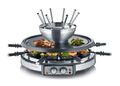 Severin RG2348 Raclette-Fondue Kombination 8 Person(en) 1900 W Schwarz,