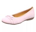 GABOR Damen Schuhe Ballerina Slipper taupe rosa Echtleder Velours Gr 40 NEU