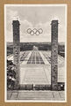 AK Olympiade Berlin 1936 Reichssportfeld Olympia-Stadion Osttor Sonderstempel 