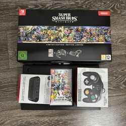 Super Smash Bros. Ultimate Limited Edition (Nintendo Switch, 2018) Neuwertig!