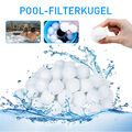 2100g Filter Balls für Pool Filterballs alternativ 75 kg Filtersand Filterbälle